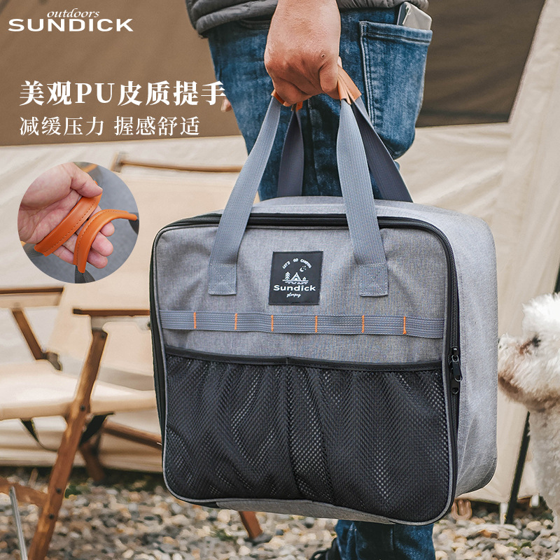 Camping Cooking Set With Bag - 야외 캠핑 피크닉 가방 보관 가방