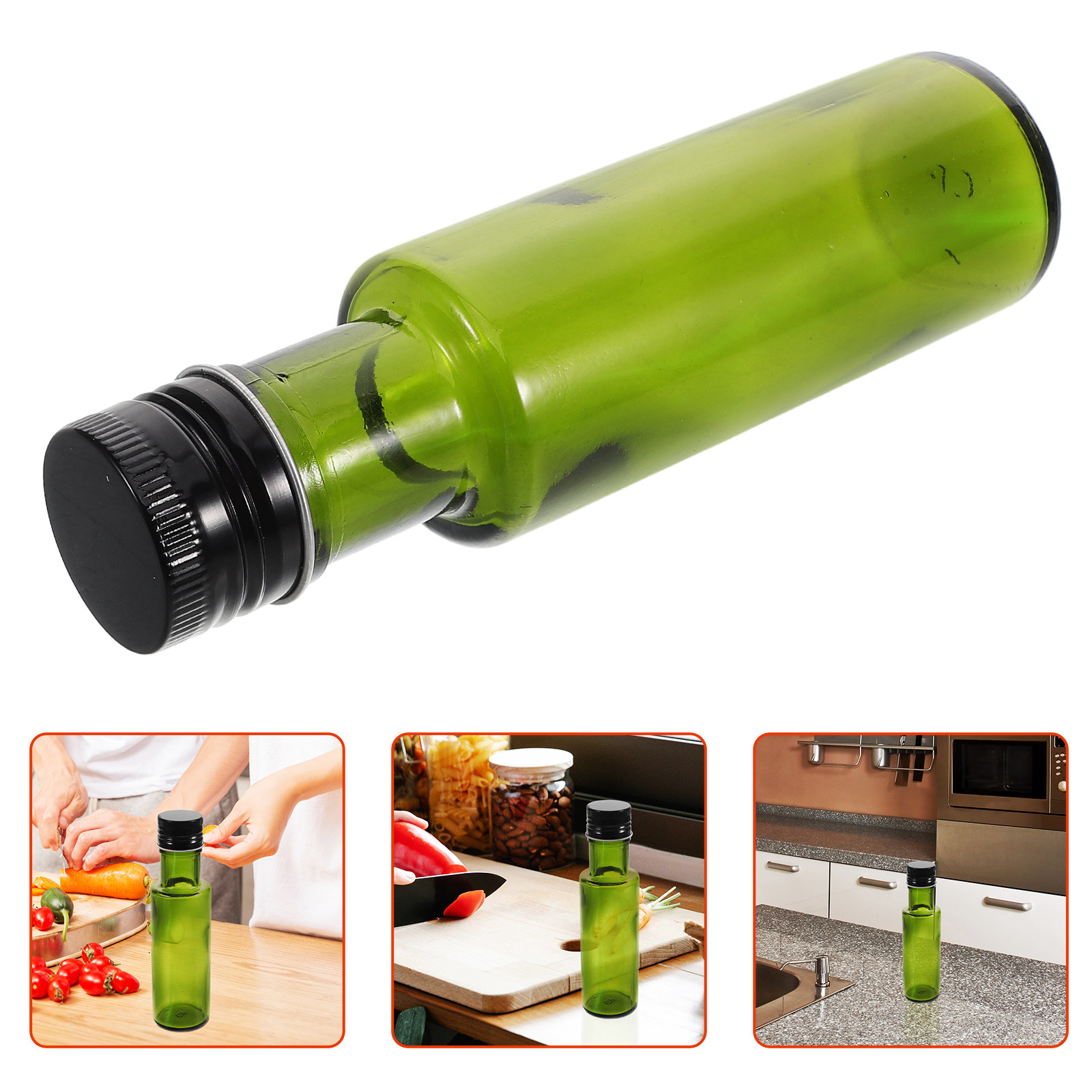 Camping Cooking Oil Bottle - 미니 유리 올리브 오일 병 밀폐형