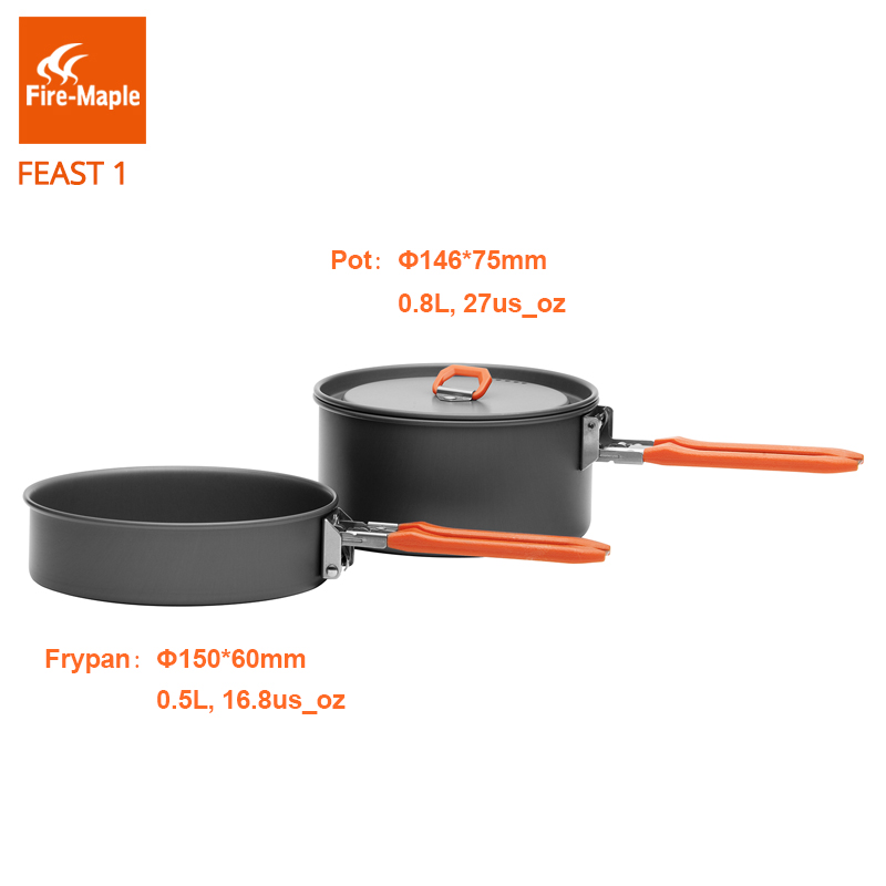 Fire Maple Feast 1 야외 캠핑 하이킹 조 - Camping Cooking Pot Set 리뷰 및 가격