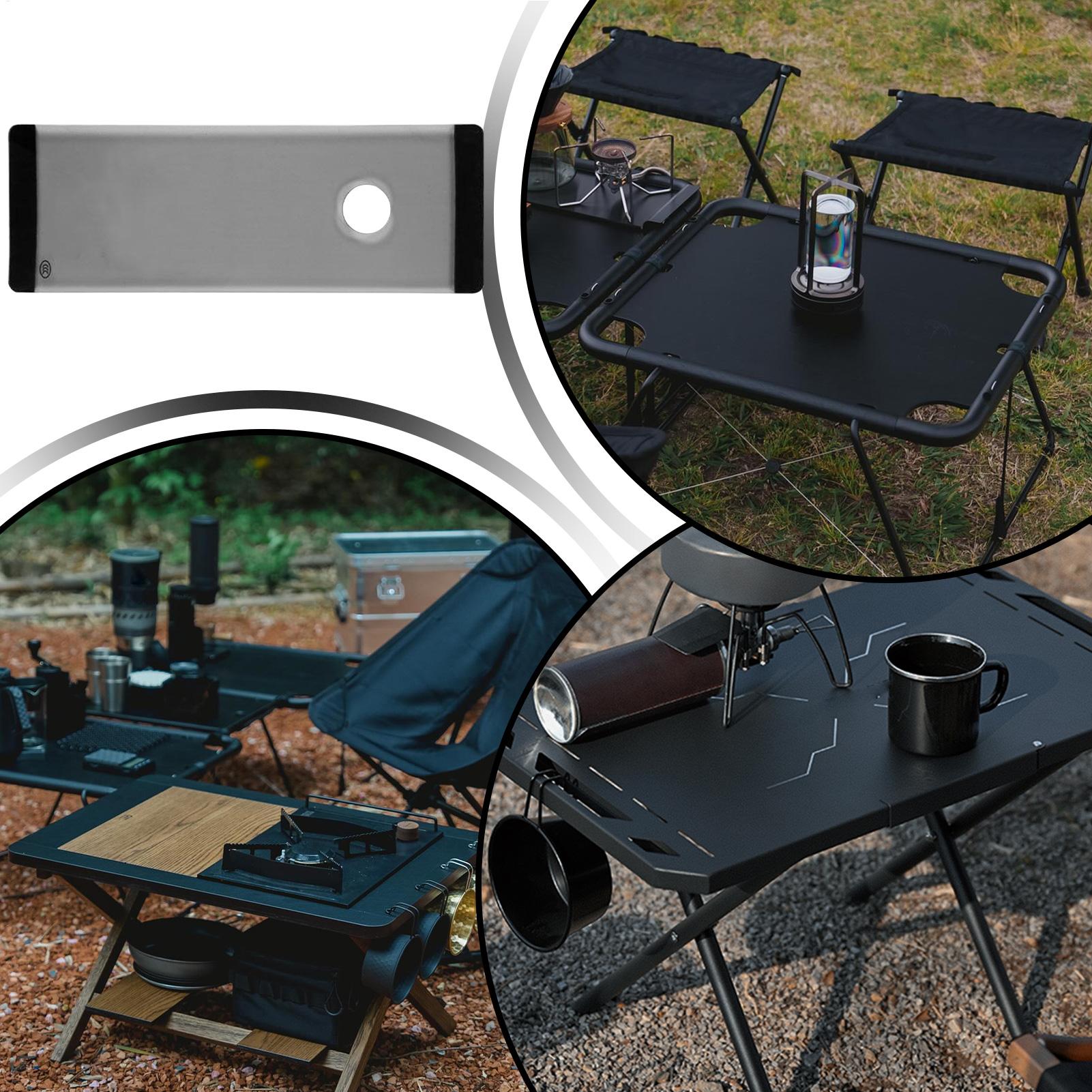 야외 테이블 확장 패널 강화 유리 모듈식 캠핑 테이블  - Camping Cooking Top 리뷰 및 가격