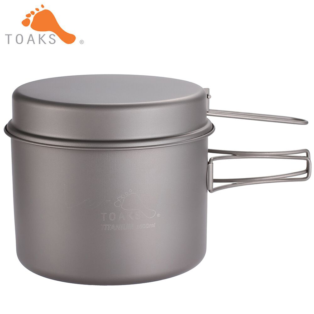 TOAKS 초경량 티타늄 냄비 프라이팬 조리기구 세트, - Camping Cooking Utensil Set 리뷰 및 가격