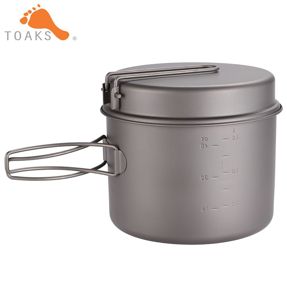 TOAKS 초경량 티타늄 냄비 프라이팬 조리기구 세트, - Camping Cooking Utensil Set 리뷰 및 가격