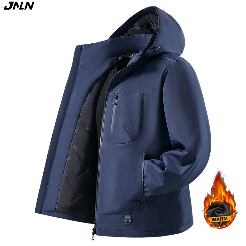 JNLN 남성용 겨울 방한 윈드브레이커 그래핀 내장 방 - Camping Cooking Windbreak 리뷰 및 가격