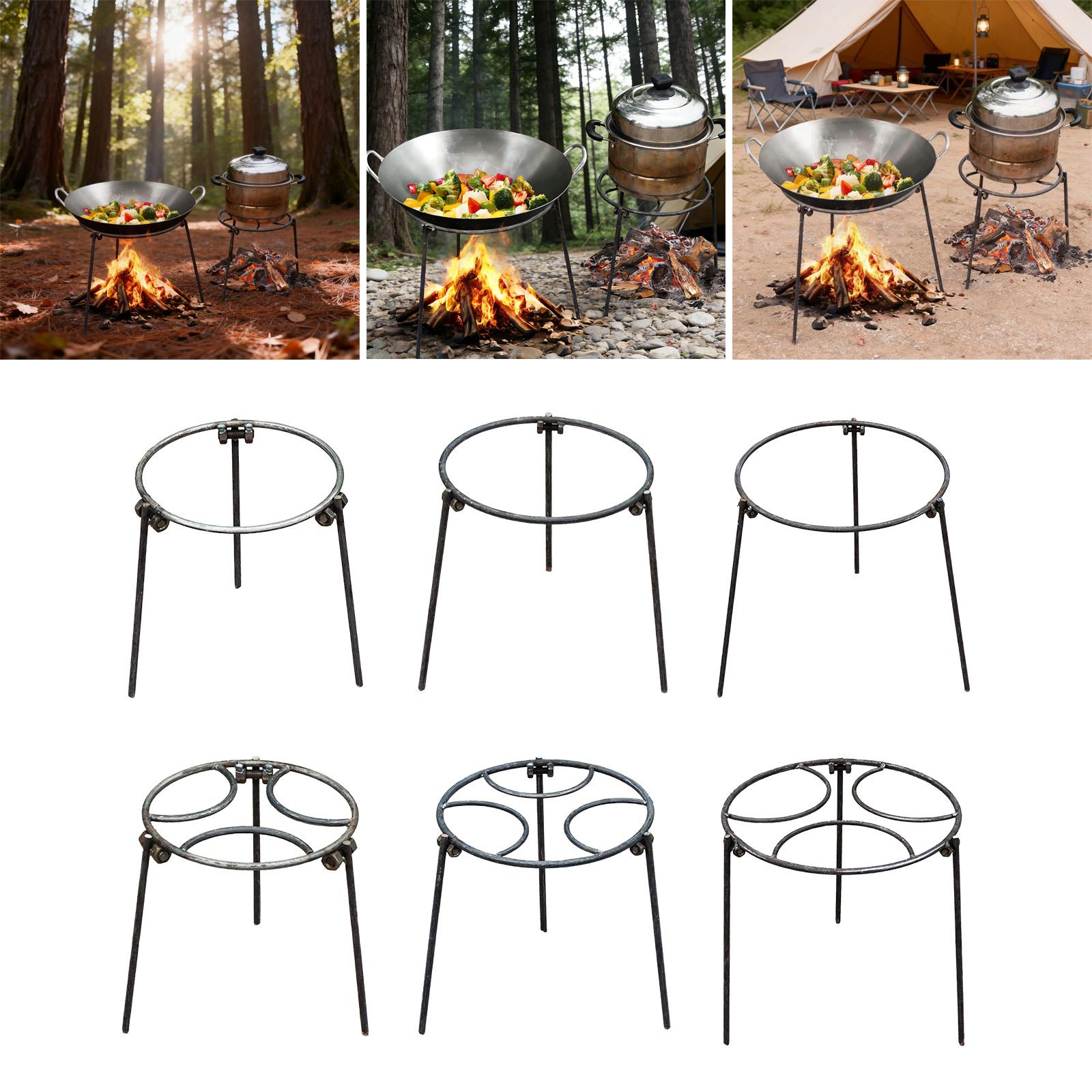 캠프파이어 삼각대, 다목적 웍스 홀더, 오픈 파이어 요 - Camping Cooking Ovens 리뷰 및 가격