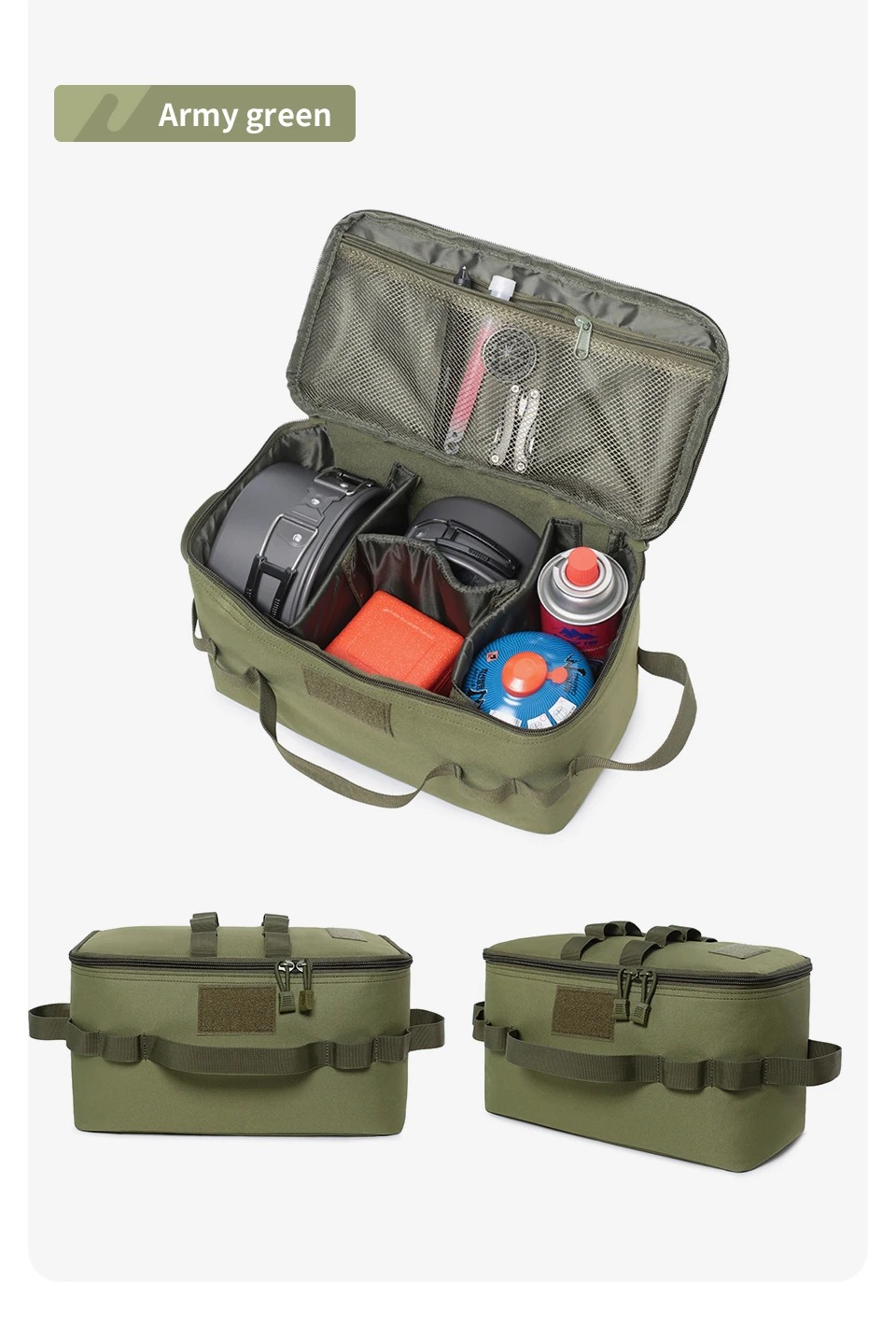 야외 캠핑 가스통 보관 가방 대용량 그라운드 네일 도구 - Camping Cooking Utensil Set 리뷰 및 가격