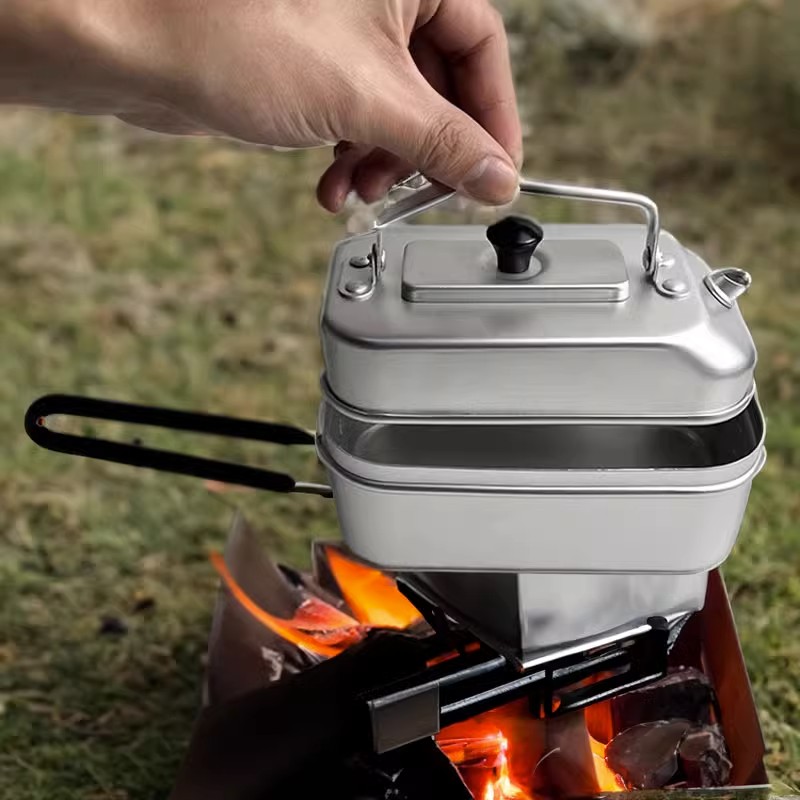 초경량 휴대용 피크닉 캠핑 관광 주전자, 티팟 커피 포 - Camping Cooking Pot Set 리뷰 및 가격