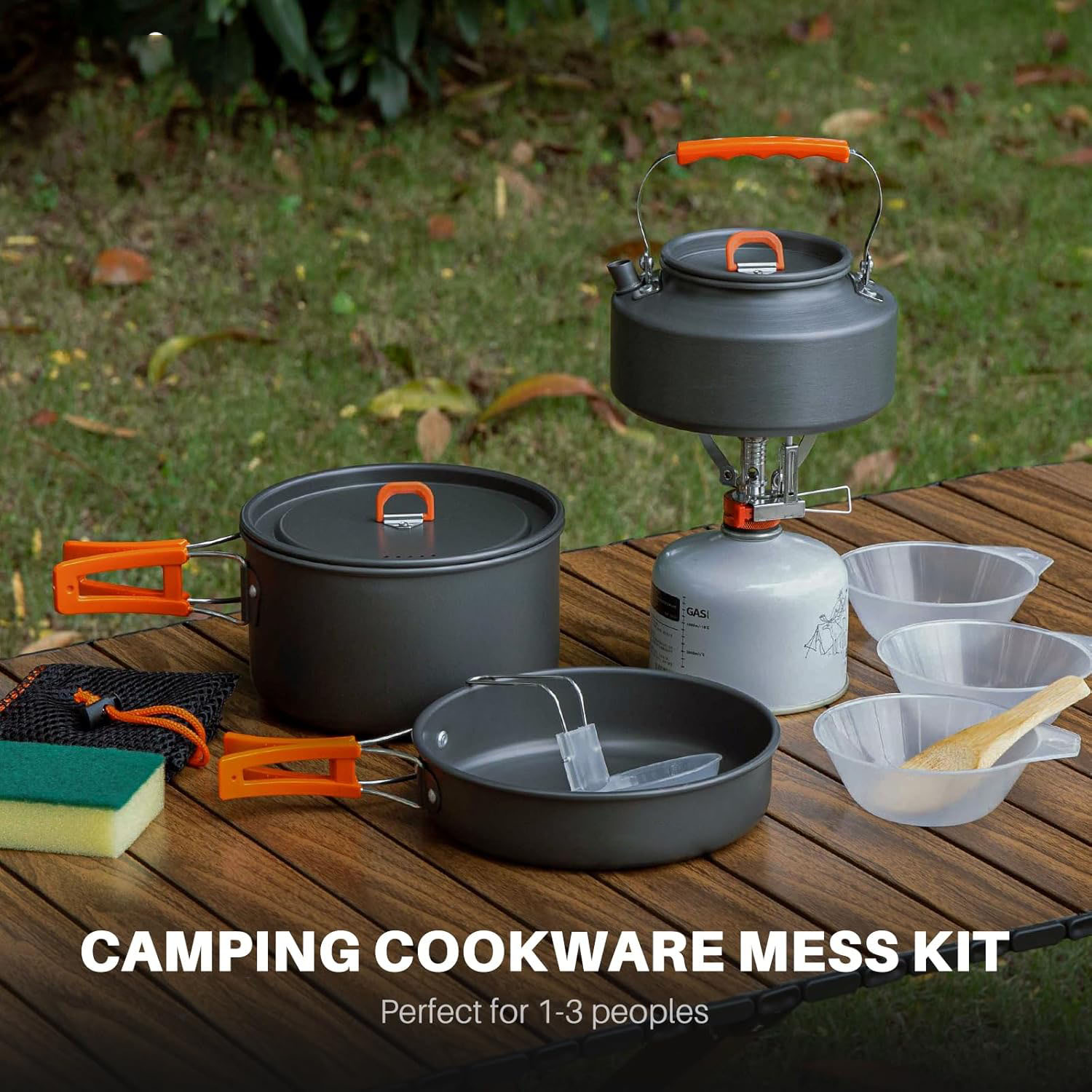 캠핑용 조리기구 캠핑용 냄비 및 프라이팬 세트(주전자, - Camping Cooking Top 리뷰 및 가격