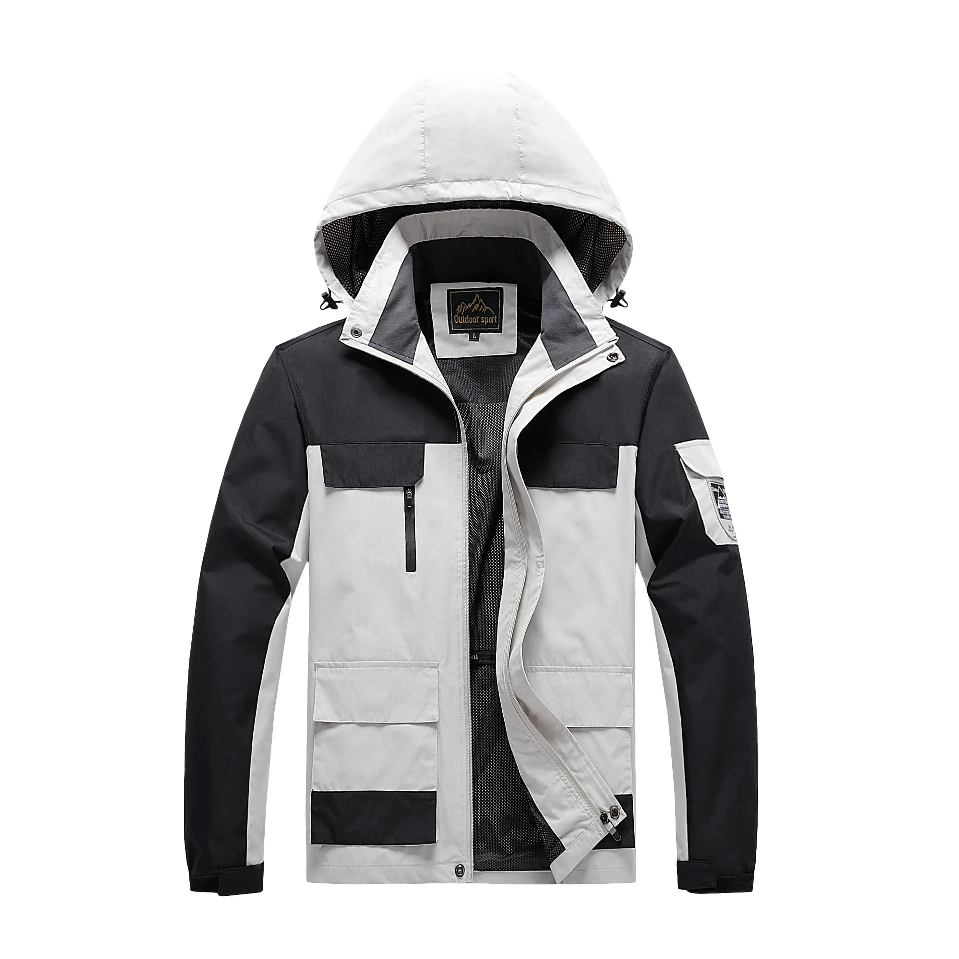 8XL 봄 가을 자켓 여성 남성 싱글 아웃웨어 자켓 후 - Camping Cooking Windbreak 리뷰 및 가격