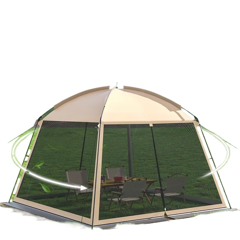 야외 메쉬 캠핑 텐트 파고라 다인용 해변 캠핑 피크닉  - Camping Cooking Awning 리뷰 및 가격